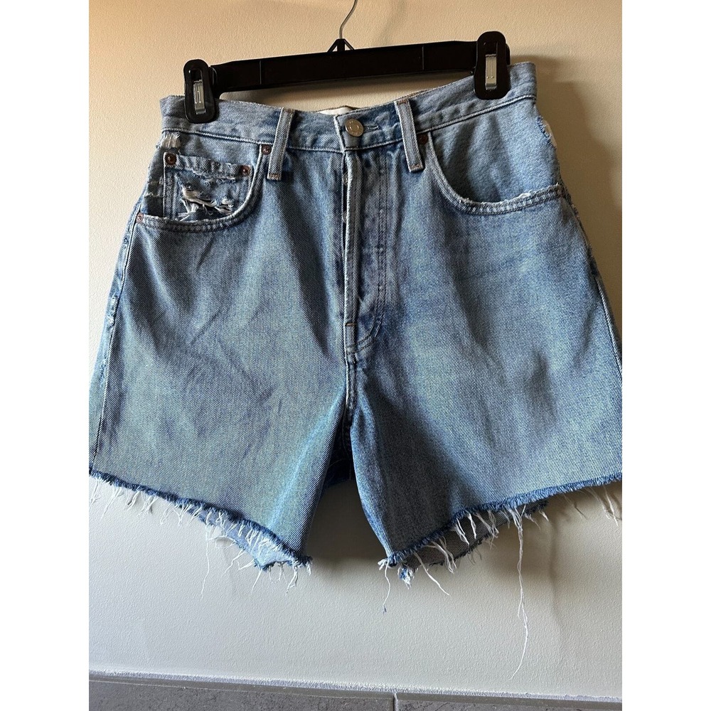 NWOT AGOLDE Riley Denim Shorts SZ 25